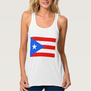 Puerto Rican Flag (Puerto Rico) Tank Top