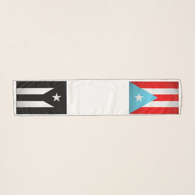 Puerto Rican Flag Scarf (Front (Horizontal))