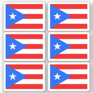 Puerto Rican flag Sticker