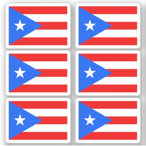 Puerto Rican flag Sticker