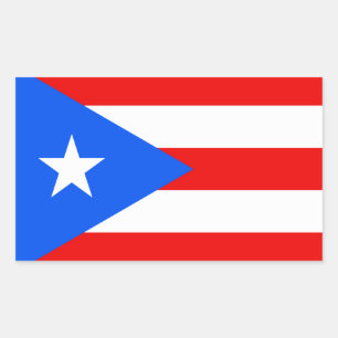 Puerto Rican flag Stickers