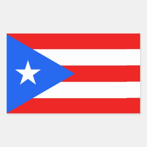 Puerto Rican Flag Stickers