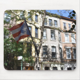 Puerto Rican Flag Upper West Side New York NYC Mouse Pad