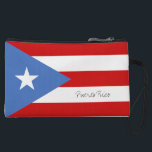 Puerto Rican Flag Wristlet<br><div class="desc">Puerto Rican flag patriotic design with customizable text.</div>