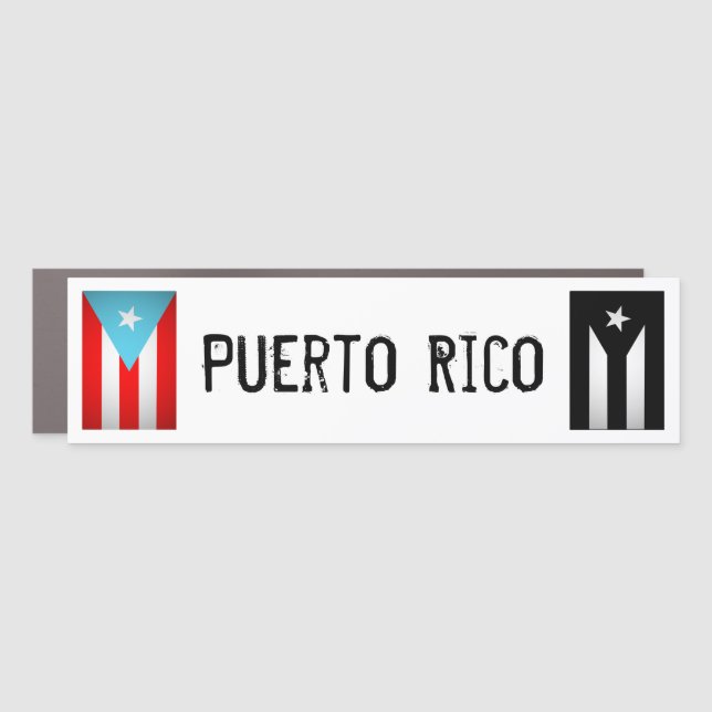 Puerto Rican Flags   Car Magnet (Front)