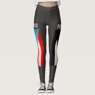 Puerto Rican Flags Leggings