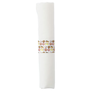 Puerto Rican Food Cuisine Love Puerto Rico Foodie Napkin Bands