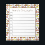 Puerto Rican Food Cuisine Love Puerto Rico Foodie Notepad<br><div class="desc">Design features an original illustration of an assortment of classic Puerto Rican foods, including: arroz con gandules, pasteles, tembleque, bacalao, piña colada cocktail, coquito, arroz con dulce, and asopao. Ideal for anyone who loves the cuisine of Puerto Rico and the Caribbean. This design is also available on other products. Lots...</div>