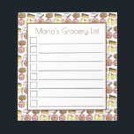 Puerto Rican Food Cuisine Love Puerto Rico Foodie Notepad<br><div class="desc">Design features an original illustration of an assortment of classic Puerto Rican foods, including: arroz con gandules, pasteles, tembleque, bacalao, piña colada cocktail, coquito, arroz con dulce, and asopao. Ideal for anyone who loves the cuisine of Puerto Rico and the Caribbean. This design is also available on other products. Lots...</div>