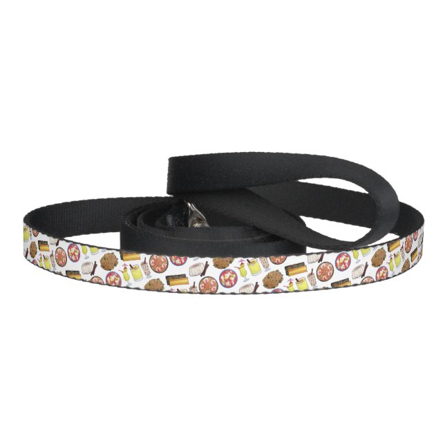 Puerto Rican Food Cuisine Love Puerto Rico Foodie Pet Leash (Handle)