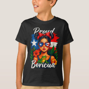 Puerto Rican Girls Boricua Puerto Rico Heritage Me T-Shirt
