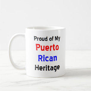 puerto rican heritage coffee mug