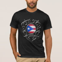 Puerto Rican Iron Tribal - dark T-Shirt