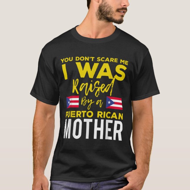Puerto Rican Joke Quote Puerto Rico Pride  T-Shirt (Front)