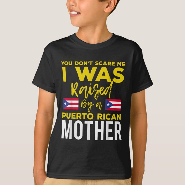 Puerto Rican Joke Quote Puerto Rico Pride  T-Shirt (Front)