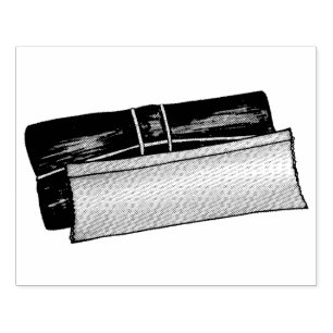 Puerto Rican Pasteles Savory Banana Leaf Cakes Rubber Stamp
