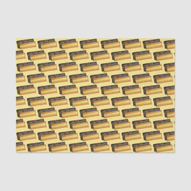 Puerto Rican Pasteles Savory Banana Leaf Cakes Tissue Paper (Front)