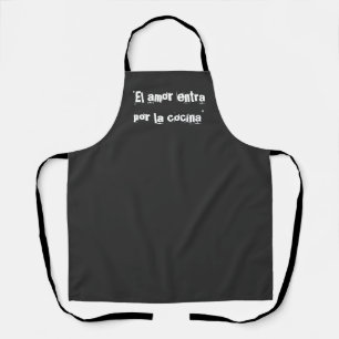 Puerto Rican Phrases Apron