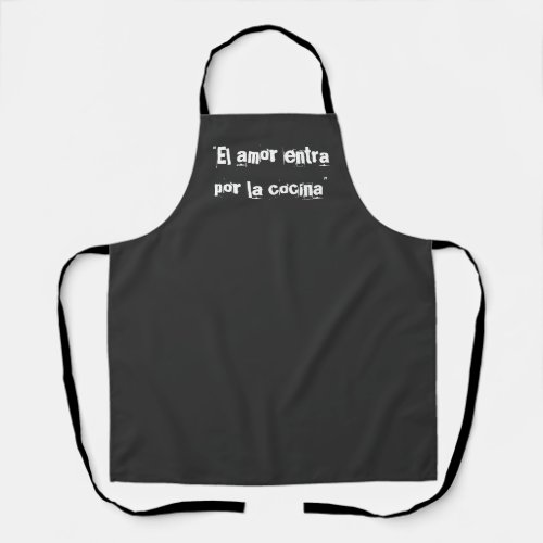 Puerto Rican Phrases  Apron