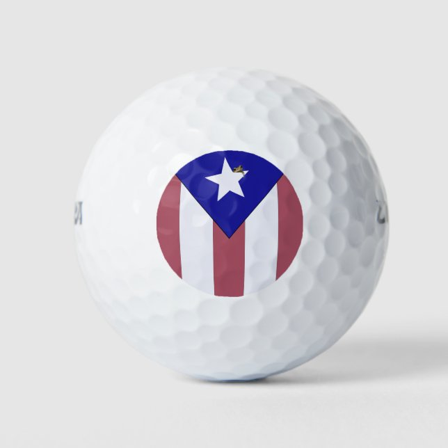 Puerto Rican Pride Golf Balls (Front)