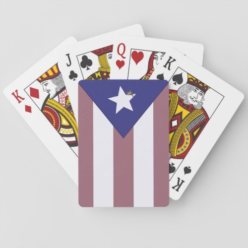 Puerto Rican Pride Playing Cards