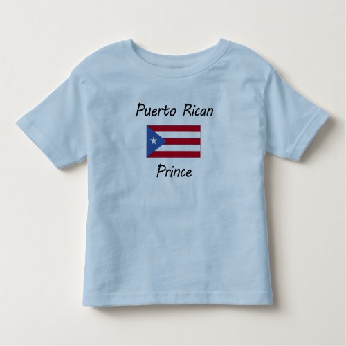 Puerto Rican Prince Toddler T_shirt
