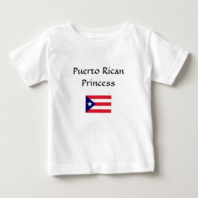 Puerto Rican Princess Baby T-Shirt (Front)