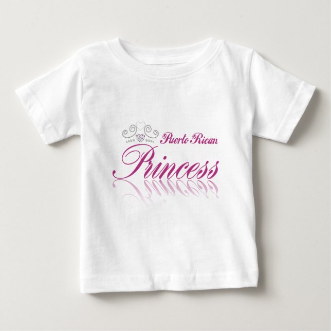 Puerto Rican Princess Baby T-Shirt (Front)