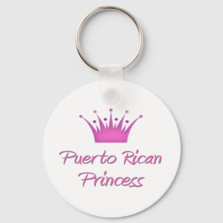 Puerto Rican Princess Keychain