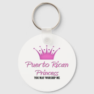 Puerto Rican Princess Keychain