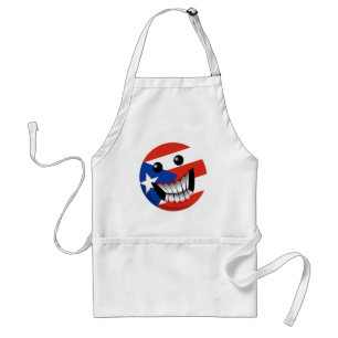 Puerto Rican Smile Adult Apron