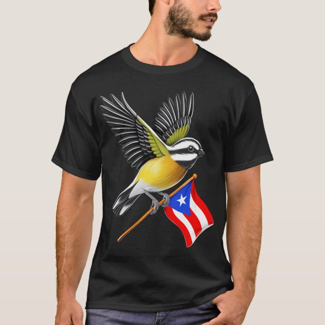 Puerto Rican Spindalis T-Shirt (Front)