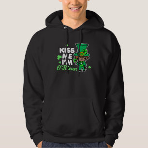 Puerto Rican St Patrick s Day O Rican Puerto Rico  Hoodie