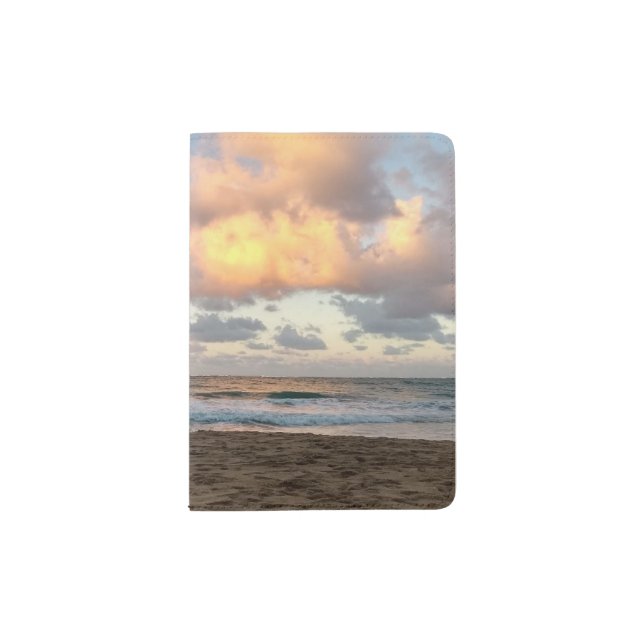 Puerto Rican Sunset Passport Holder (Front)
