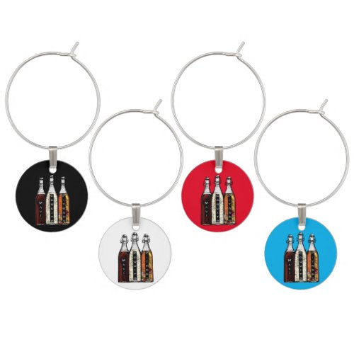 Puerto Rican Traditional Drinks Wine Charm