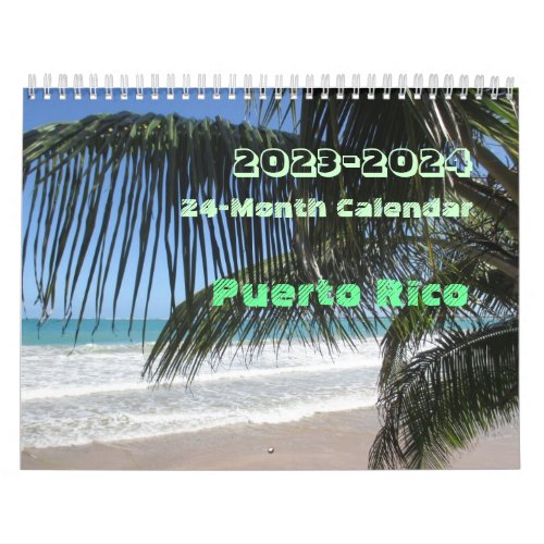 Puerto Rico 2023_2024 24_Months Calendar