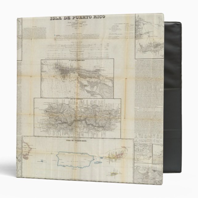Puerto Rico 2 3 Ring Binder (Front/Inside)