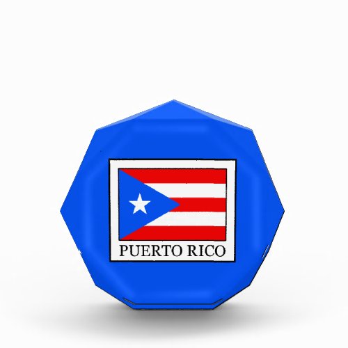 Puerto Rico Acrylic Award
