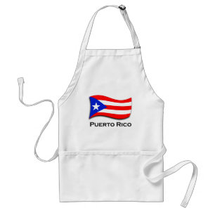 Puerto Rico Adult Apron
