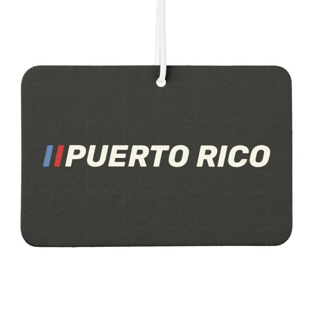 Puerto Rico Air Freshener (Front)