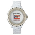 Puerto Rico and Puerto Rican Flag with Your Name