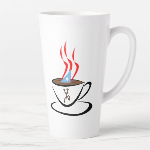 Puerto Rico Aroma Coffee Latte Mug