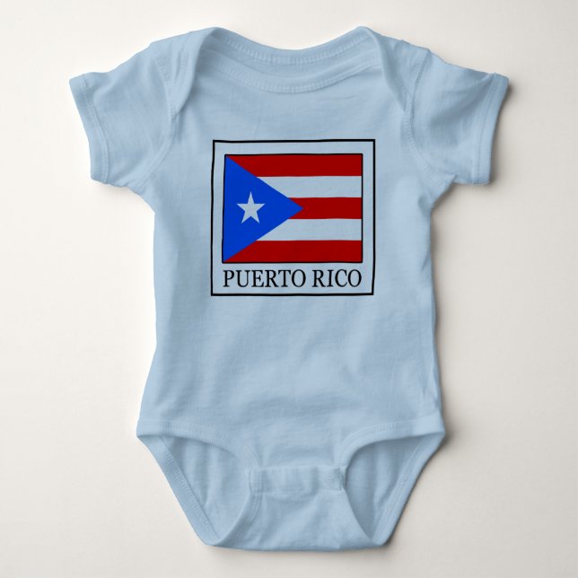 Puerto Rico Baby Bodysuit (Front)