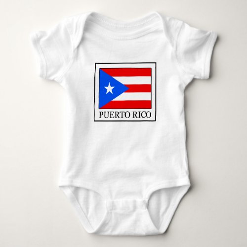Puerto Rico Baby Bodysuit