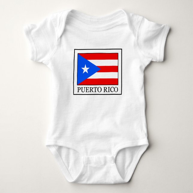 Puerto Rico Baby Bodysuit (Front)