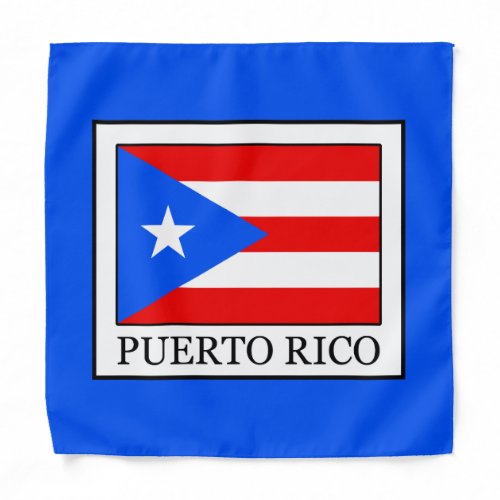 Puerto Rico Bandana
