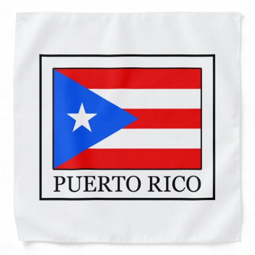 Puerto Rico bandana