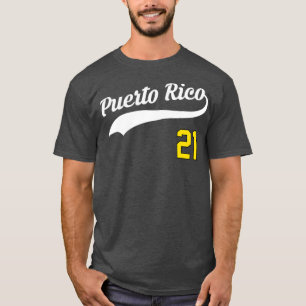 Puerto Rico Baseball 21 for Santurce Baseball Fan T-Shirt