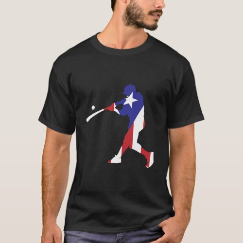 Puerto Rico Baseball Cute Famous Island Game Gift T_Shirt