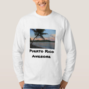 Puerto Rico Beach Men's Long Sleeve Tee